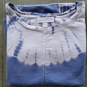 J.Jill Tie-Dyed Cropped Sweatshirt, size Medium